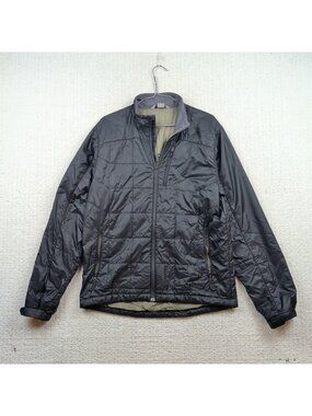 Outdoor Research Neoplume Jacket Men's M Primaloft Insulated Quilted Black Gorp